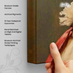 Vintage Elegance Canvas Wall Art - Image 3