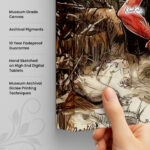 The Bayou Bard Canvas Wall Art - Image 3