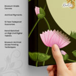 Kamadhenu Canvas Wall Art - Image 3