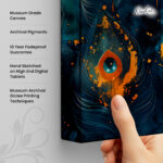 Mayur Kanti Canvas Wall Art - Image 3