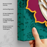 Auspicious Cow Canvas Wall Art - Image 3