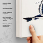 Hudhud Canvas Wall Art - Image 3