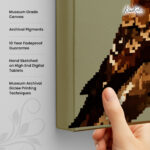 Shakti's Gaze Canvas Wall Art - Image 3