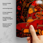 Sajna aur Sringar Canvas Wall Art - Image 3