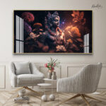 Shiva's Aura Acrylic Wall Art - Image 3