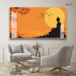 Meditation at Sunset Acrylic Wall Art - Image 3