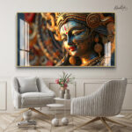 Face of the Divine Mother Acrylic Wall Art - Image 3