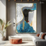 Woman's Face Acrylic Wall Art - Image 3