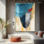 Woman's Face 2 Acrylic Wall Art - Image 3