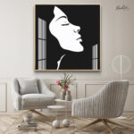 The Profile of Grace Acrylic Wall Art - Image 3