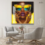 Spectrum of Glamour Acrylic Wall Art - Image 3