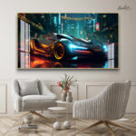 Car Shadowed Acrylic Wall Art - Image 3