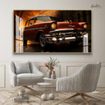 Vintage Horizon Acrylic Wall Art - Image 3