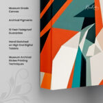 Modern & Bold Canvas Wall Art - Image 3