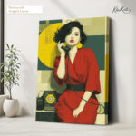 Retro Dial Canvas Wall Art - Image 4