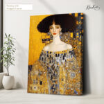 Golden Adele Canvas Wall Art - Image 4