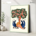 Mythic Flora Canvas Wall Art - Image 4