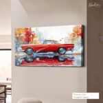 Autumn Drive Canvas Wall Art - Image 4