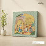 Village Celebration Canvas Wall Art - Image 4