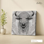 Sacred Guardian Canvas Wall Art - Image 4