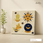 Mystic Elements Canvas Wall Art - Image 4