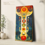 Seven Chakras Awakening Canvas Wall Art - Image 4