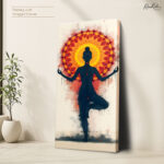 Solar Serenity Canvas Wall Art - Image 4