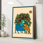 Vibrant Forms Canvas Wall Art - Image 4