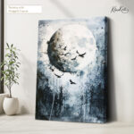 Lunar Flight Canvas Wall Art - Image 4