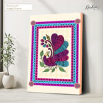 Folk Art Canvas Wall Art - Image 4