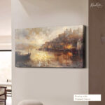 Gilded Port Canvas Wall Art - Image 4