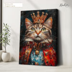 Regal Whimsy Canvas Wall Art - Image 4