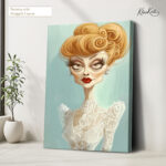 Retro Elegance Canvas Wall Art - Image 4