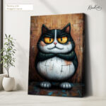 Grumpy Guardian Canvas Wall Art - Image 4