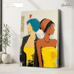 Urban Contrast Canvas Wall Art - Image 4
