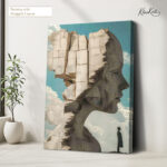 Stone Silence Canvas Wall Art - Image 4
