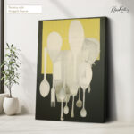 Culinary Geometry Canvas Wall Art - Image 4