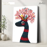 Forest Spirit Guardian Canvas Wall Art - Image 4