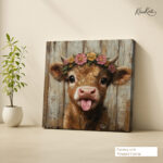 Bloom & Moo Canvas Wall Art - Image 4