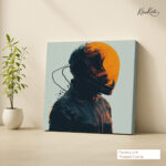 Cosmic Silence Canvas Wall Art - Image 4