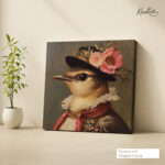 Vintage Elegance Canvas Wall Art - Image 4