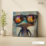 Speckled Spectacles Canvas Wall Art - Image 4