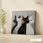 Sleek Shadows Canvas Wall Art - Image 4