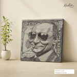 Billion Dollar Maverick Canvas Wall Art - Image 4