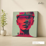 Echoes of Conflict Canvas Wall Art - Image 4