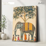 Royal Procession Canvas Wall Art - Image 4