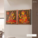 Sajna aur Sringar Canvas Wall Art - Image 4