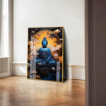 Dhyana Mudra Acrylic Wall Art - Image 4