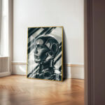 Metallic Gaze Acrylic Wall Art - Image 4