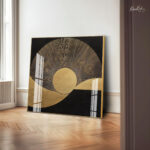 Golden Solstice Acrylic Wall Art - Image 4
